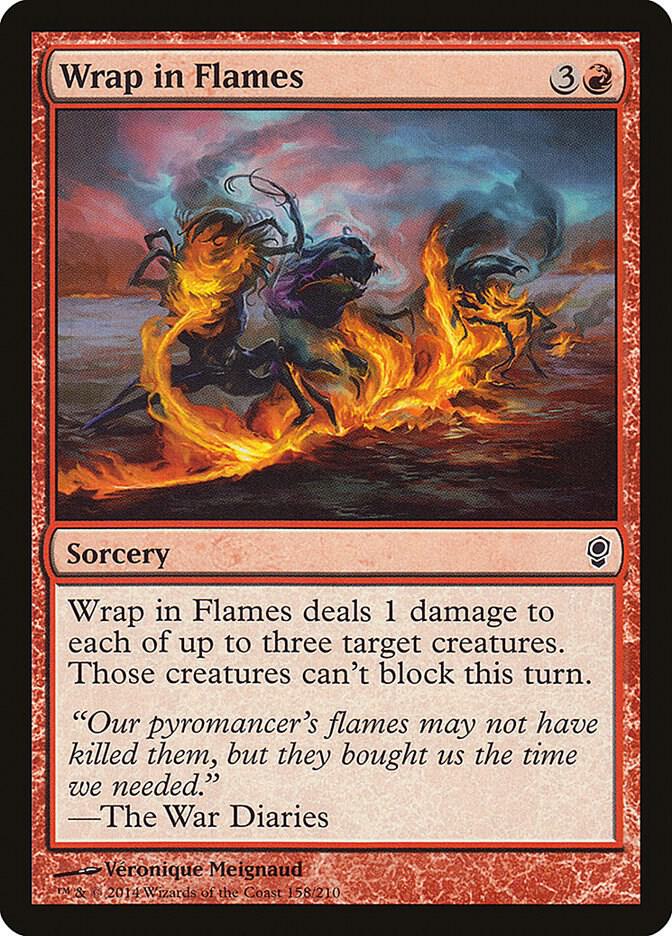 Wrap in Flames 158/210 (Conspiracy)  | Good Games Modbury