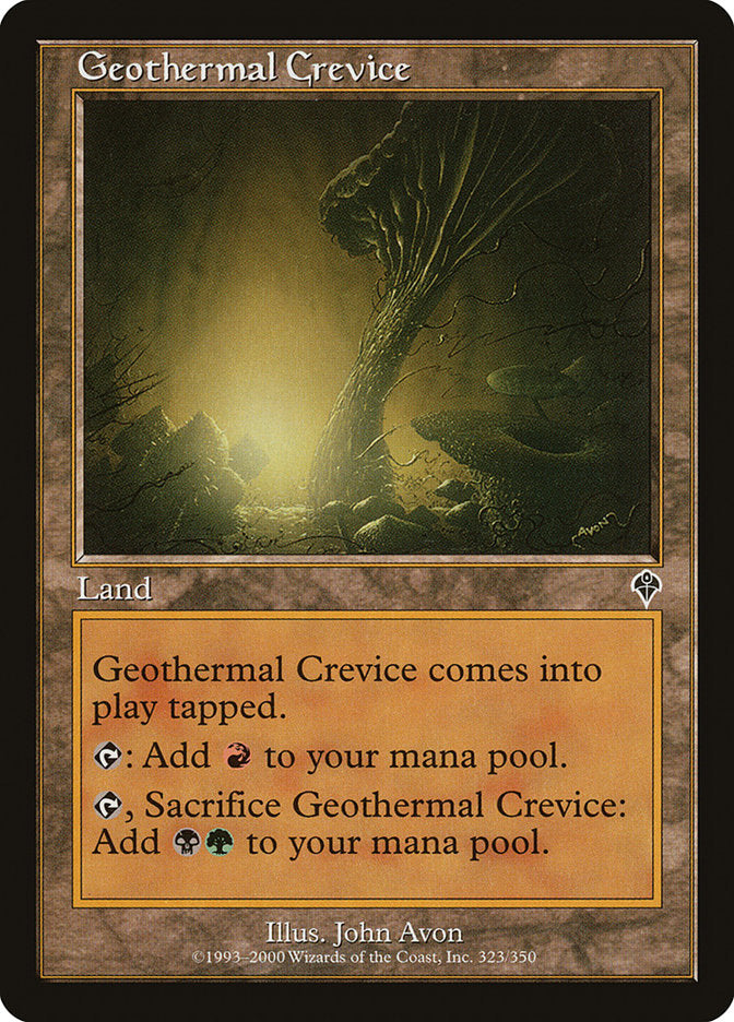 Geothermal Crevice 323/350 (Invasion)  | Good Games Modbury