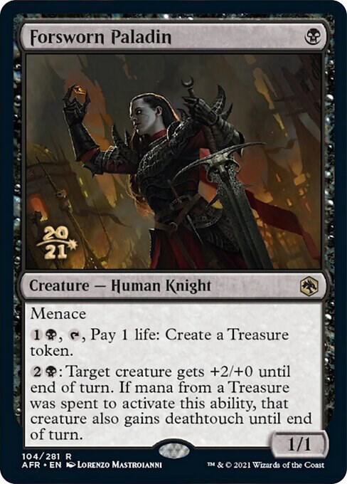 Forsworn Paladin 104s/241 (Prerelease Cards)  - Foil | Good Games Modbury