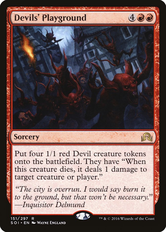 Devils' Playground 151/297 (Shadows over Innistrad)  | Good Games Modbury