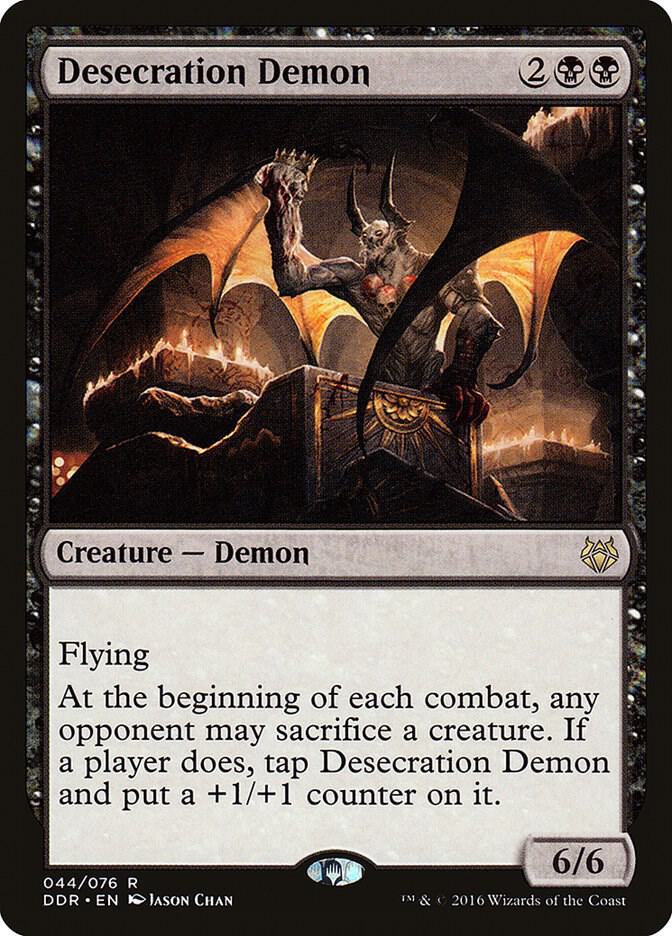 Desecration Demon 44/76 (Duel Decks: Nissa vs. Ob Nixilis)  | Good Games Modbury