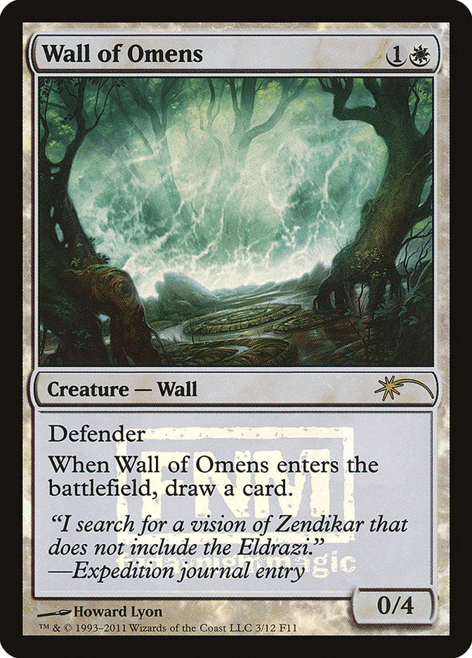 Wall of Omens [Friday Night Magic 2011] | Good Games Modbury