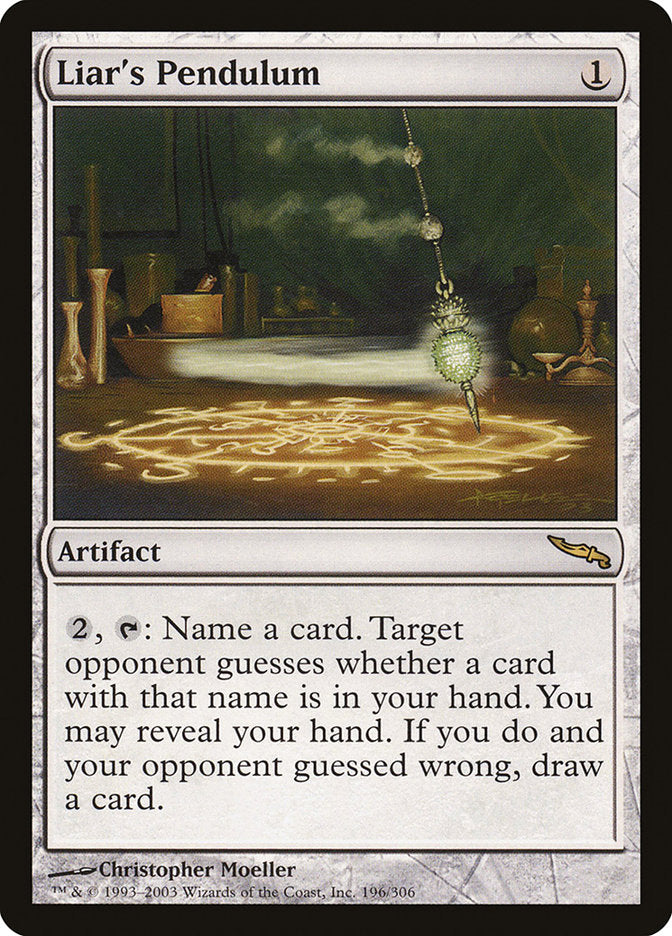 Liar's Pendulum 196/306 (Mirrodin)  - Foil | Good Games Modbury