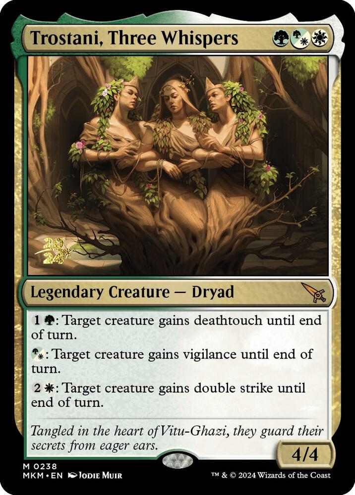 Trostani Three Whispers 238s/182 (Prerelease Cards)  - Foil | Good Games Modbury