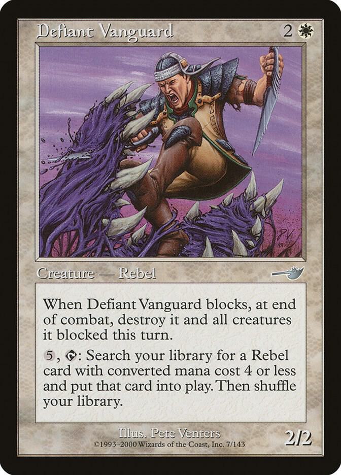 Defiant Vanguard 7/143 (Nemesis)  - Foil | Good Games Modbury
