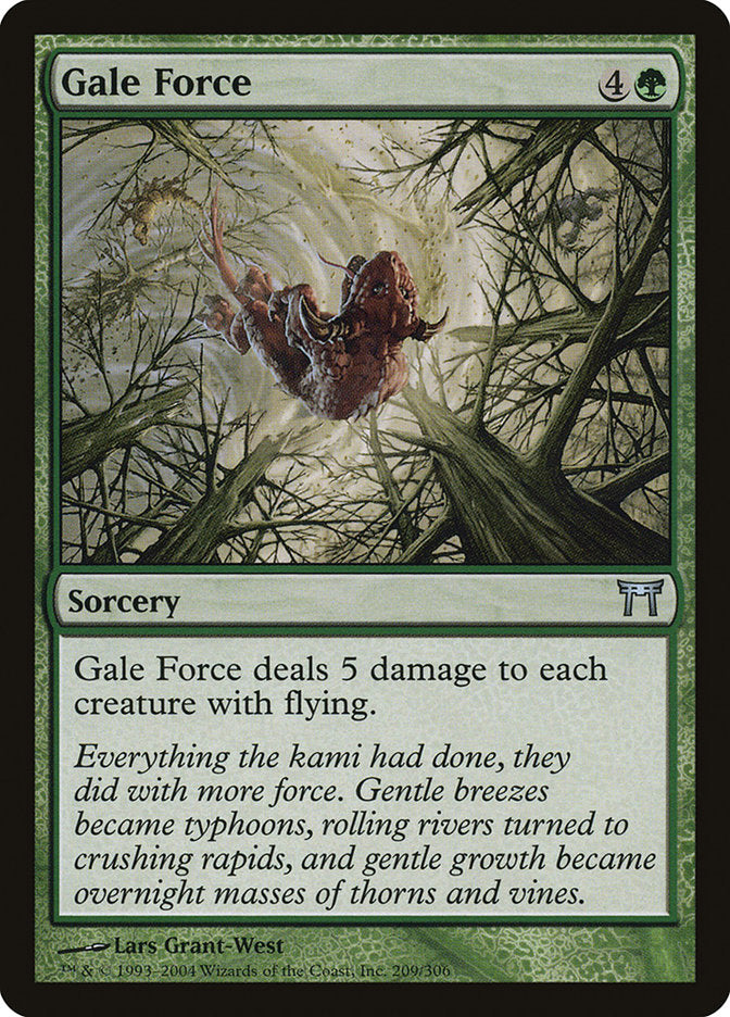 Gale Force 209/306 (Champions of Kamigawa)  - Foil | Good Games Modbury