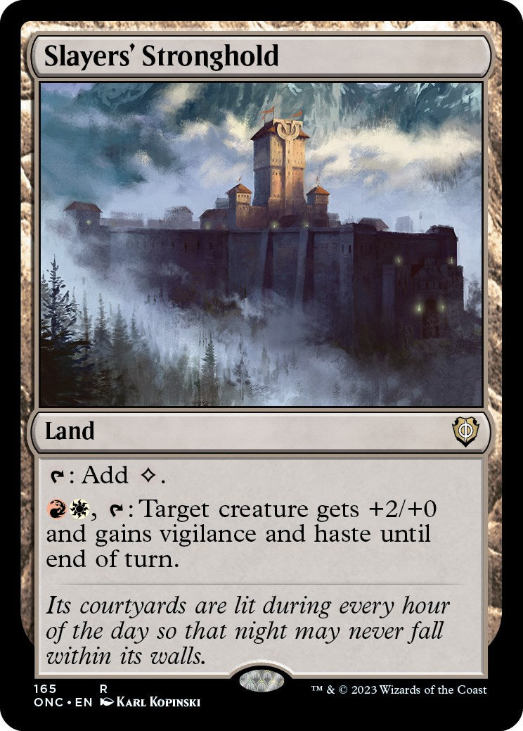 Slayers' Stronghold [Phyrexia: All Will Be One Commander] | Good Games Modbury