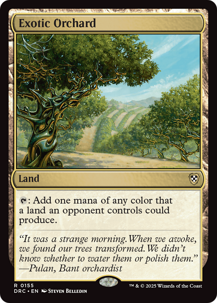 Exotic Orchard [Aetherdrift Commander] | Good Games Modbury