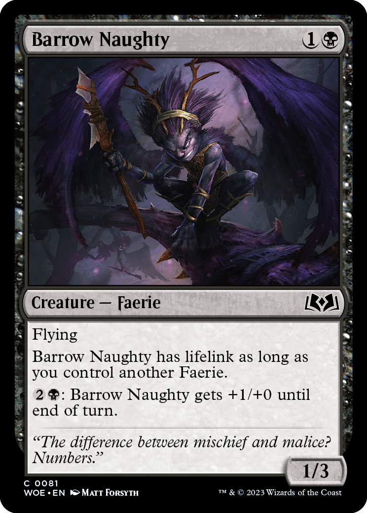 Barrow Naughty [Wilds of Eldraine] | Good Games Modbury