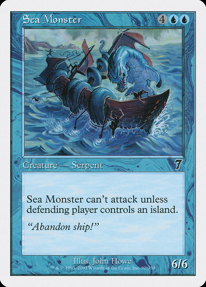 Sea Monster [Seventh Edition] | Good Games Modbury