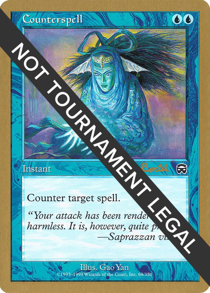Counterspell 2001 Alex Borteh MMQ ab69/138 (World Championship Decks)  | Good Games Modbury