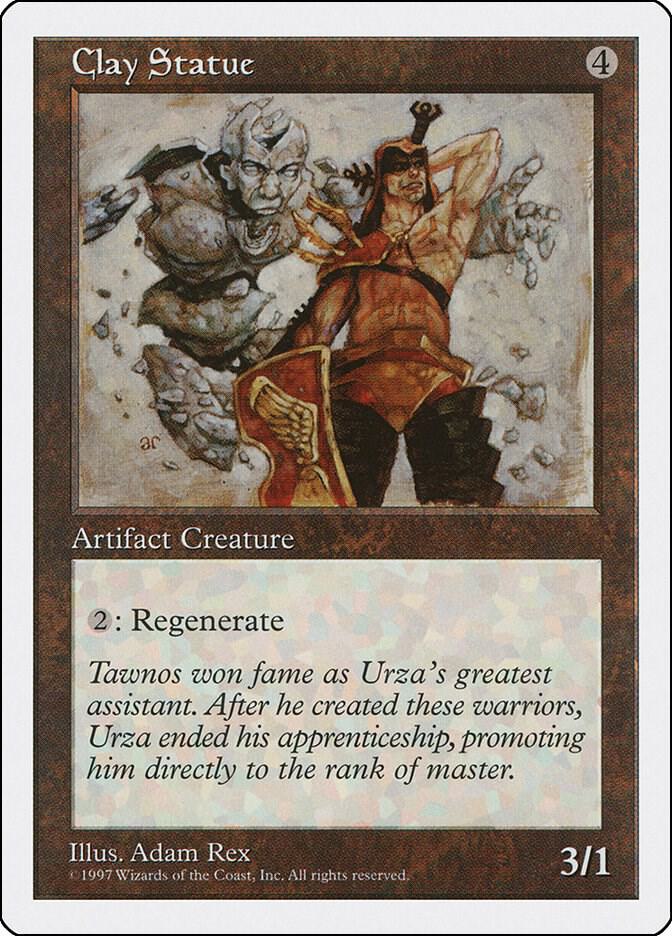 Clay Statue 355/455 (Fifth Edition)  | Good Games Modbury