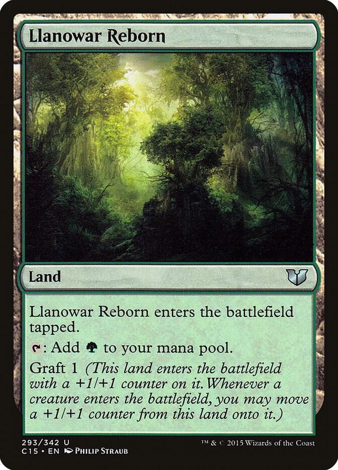 Llanowar Reborn 293/342 (Commander 2015)  | Good Games Modbury