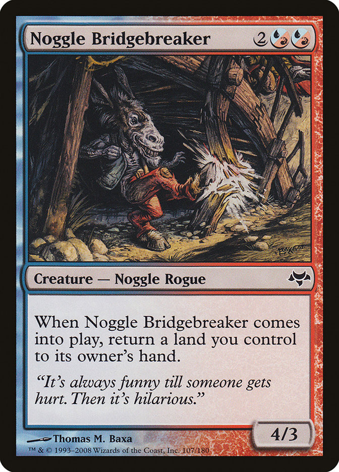 Noggle Bridgebreaker 107/180 (Eventide)  - Foil | Good Games Modbury