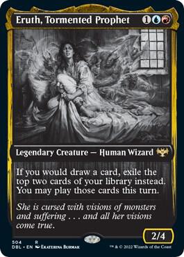 Eruth Tormented Prophet 504/534 (Innistrad: Double Feature)  - Foil | Good Games Modbury