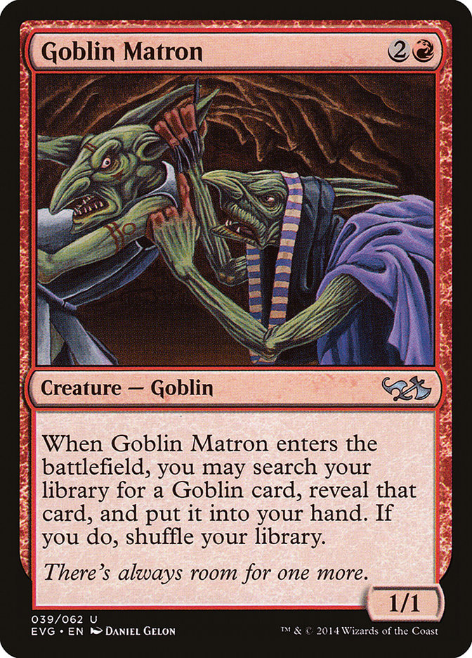 Goblin Matron (Elves vs. Goblins) [Duel Decks Anthology] | Good Games Modbury