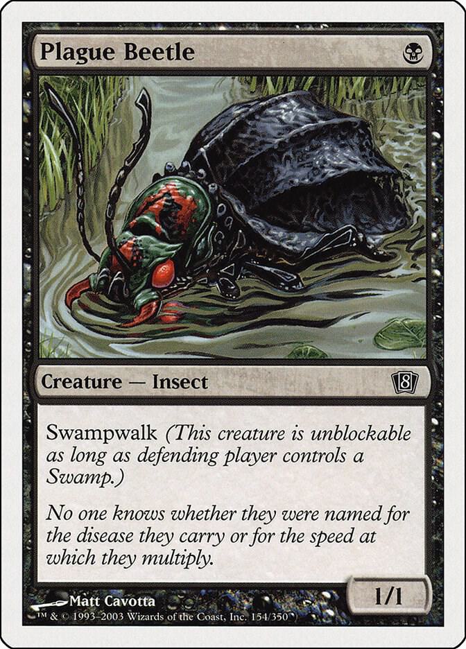 Plague Beetle 154/350 (8th Edition)  | Good Games Modbury