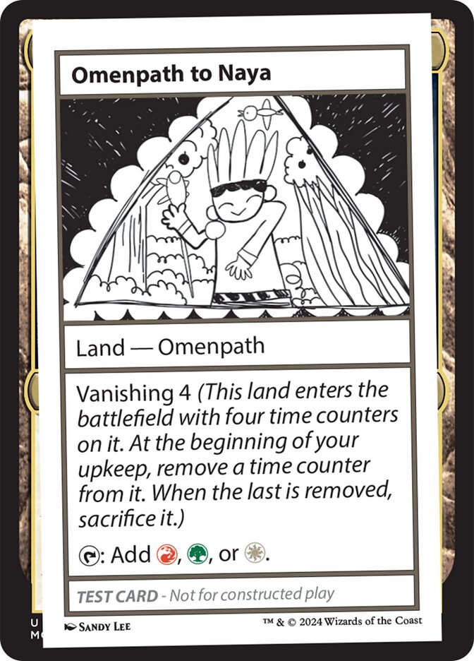 Omenpath to Naya 616/390 (Mystery Booster 2 Playtest Cards)  | Good Games Modbury