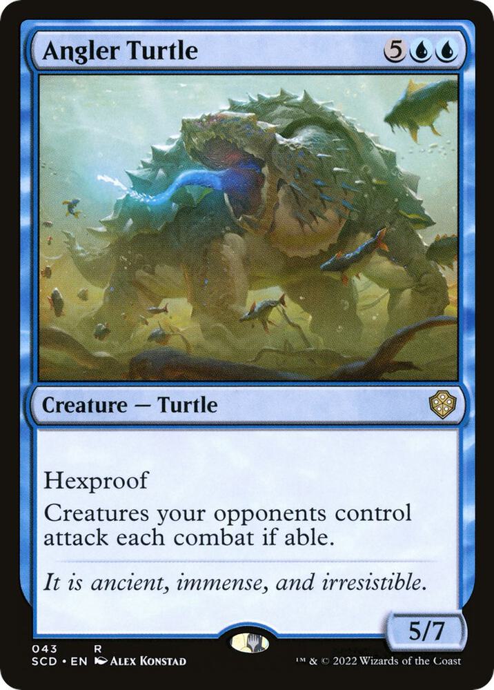 Angler Turtle 43/352 (Starter Commander Decks)  | Good Games Modbury