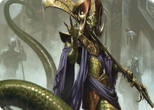Sidisi Brood Tyrant Art Card 29 (Art Series: Commander Masters)  | Good Games Modbury