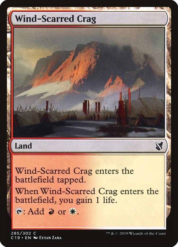 Wind-Scarred Crag 285/302 (Commander 2019)  | Good Games Modbury