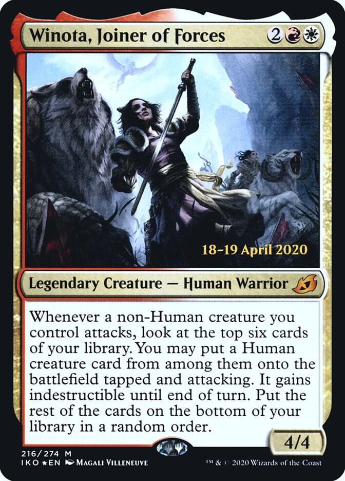Winota Joiner of Forces 216s/137 (Prerelease Cards)  - Foil | Good Games Modbury