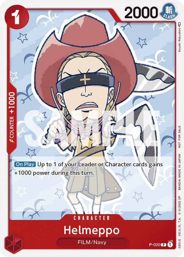 Helmeppo (One Piece Film Red) [One Piece Promotion Cards] | Good Games Modbury