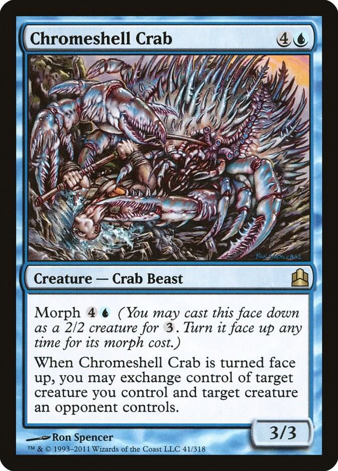 Chromeshell Crab 41/318 (Commander)  | Good Games Modbury