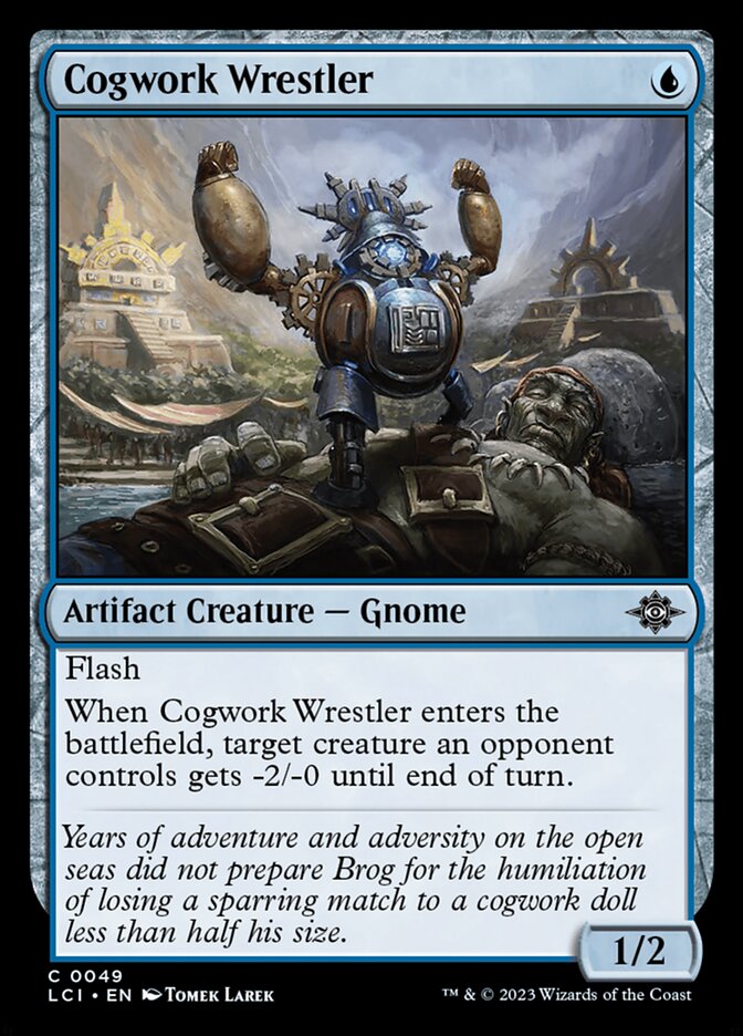 Cogwork Wrestler 49/291 (The Lost Caverns of Ixalan)  - Foil | Good Games Modbury
