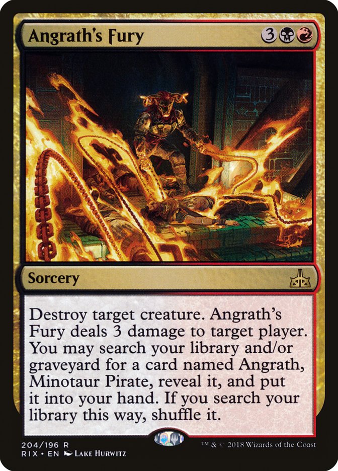 Angrath's Fury [Rivals of Ixalan] | Good Games Modbury