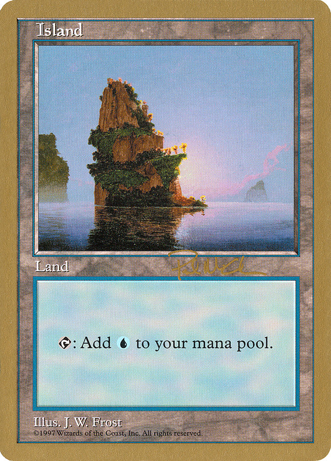 Island (pm435) (Paul McCabe) [World Championship Decks 1997] | Good Games Modbury