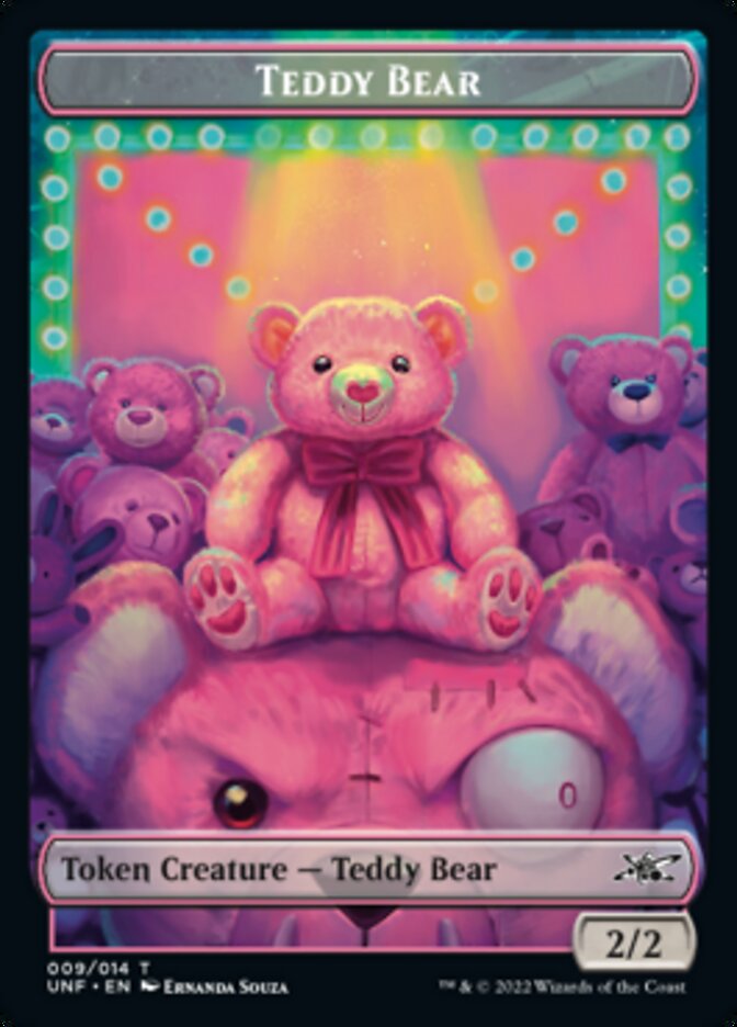 Teddy Bear Token [Unfinity Tokens] | Good Games Modbury