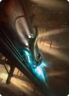 Run Out of Town Art Card 13 (Art Series: Streets of New Capenna)  | Good Games Modbury