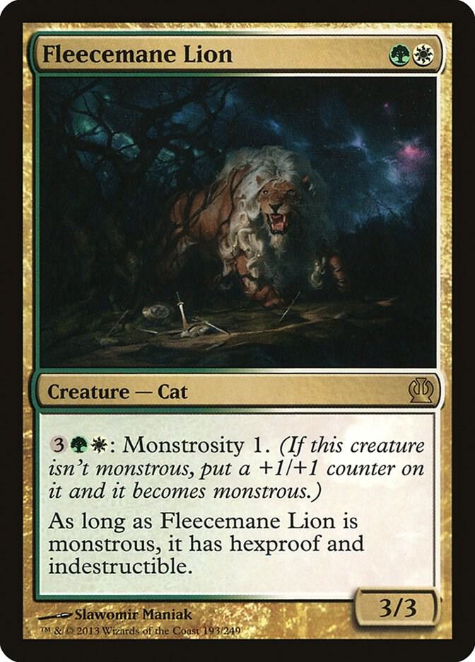 Fleecemane Lion 193/249 (Theros)  - Foil | Good Games Modbury