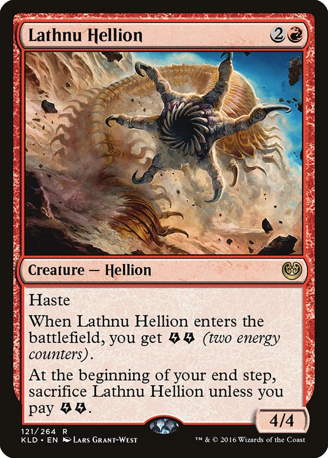 Lathnu Hellion 121/264 (Kaladesh)  | Good Games Modbury