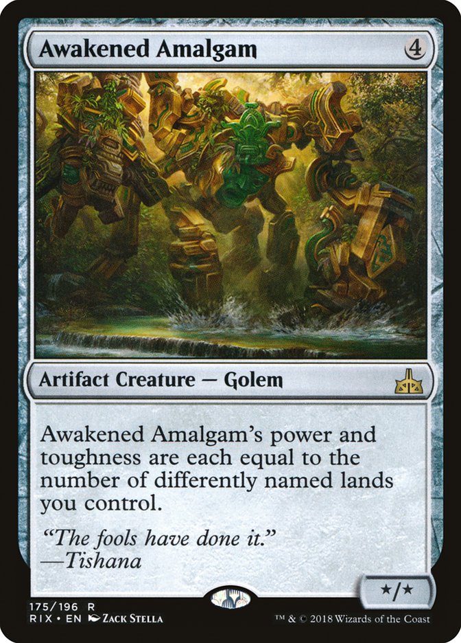 Awakened Amalgam 175/196 (Rivals of Ixalan)  | Good Games Modbury