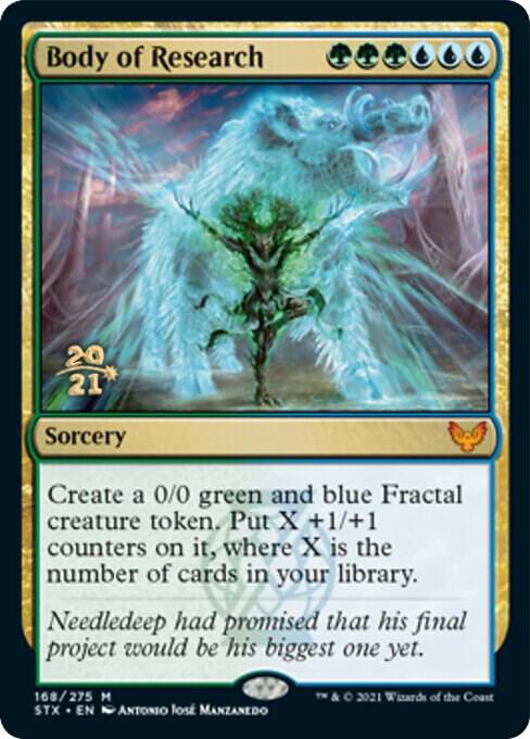 Body of Research 168s/180 (Prerelease Cards)  - Foil | Good Games Modbury
