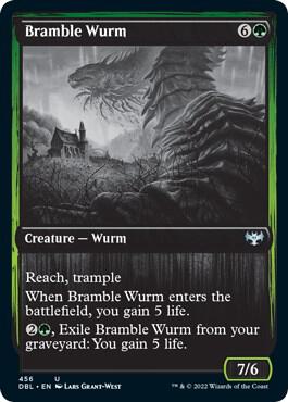 Bramble Wurm 456/534 (Innistrad: Double Feature)  - Foil | Good Games Modbury