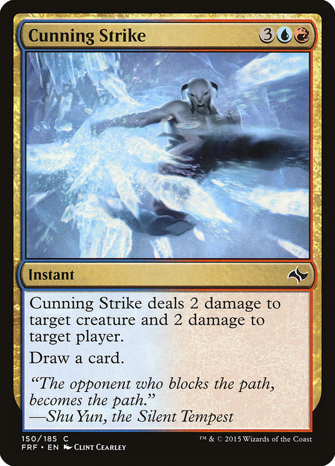 Cunning Strike 150/185 (Fate Reforged)  - Foil | Good Games Modbury