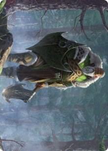 Fynn the Fangbearer Art Card 44 (Art Series: Kaldheim)  | Good Games Modbury