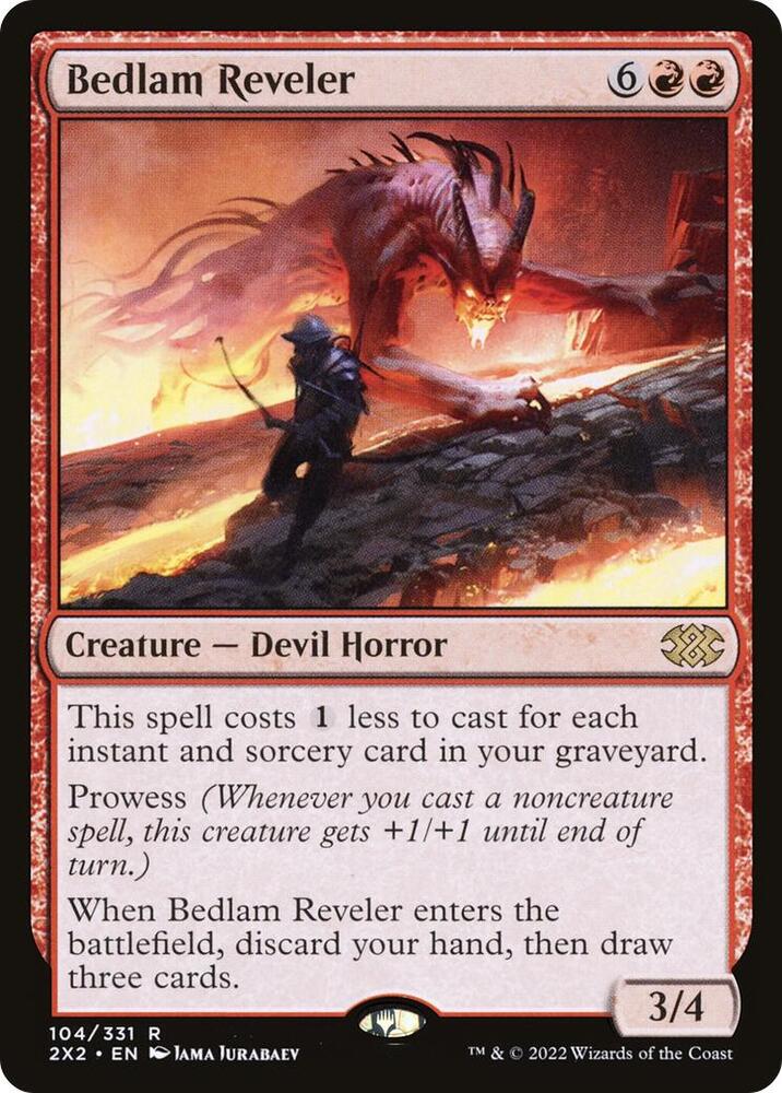 Bedlam Reveler 104/331 (Double Masters 2022)  | Good Games Modbury