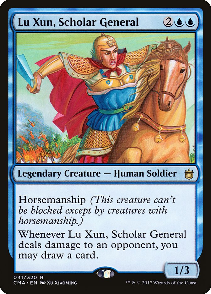 Lu Xun, Scholar General 41/320 (Commander Anthology)  | Good Games Modbury