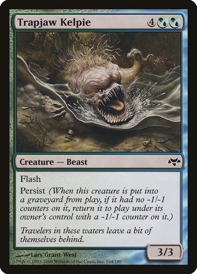 Trapjaw Kelpie 164/180 (Eventide)  - Foil | Good Games Modbury