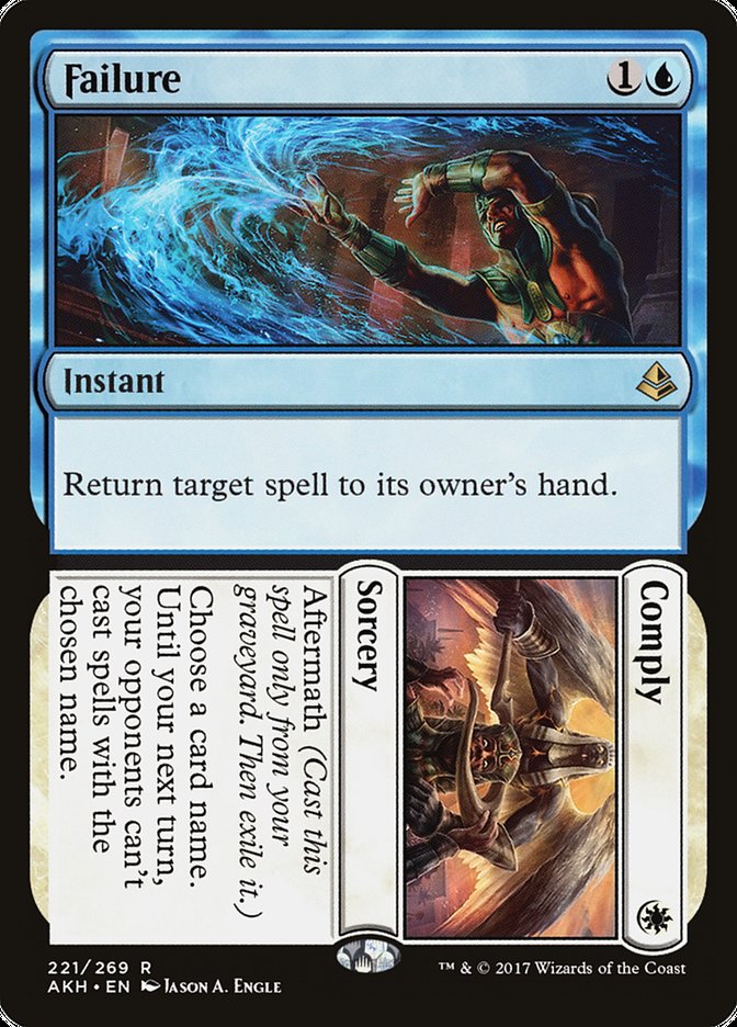 Failure // Comply 221 (Amonkhet)  | Good Games Modbury