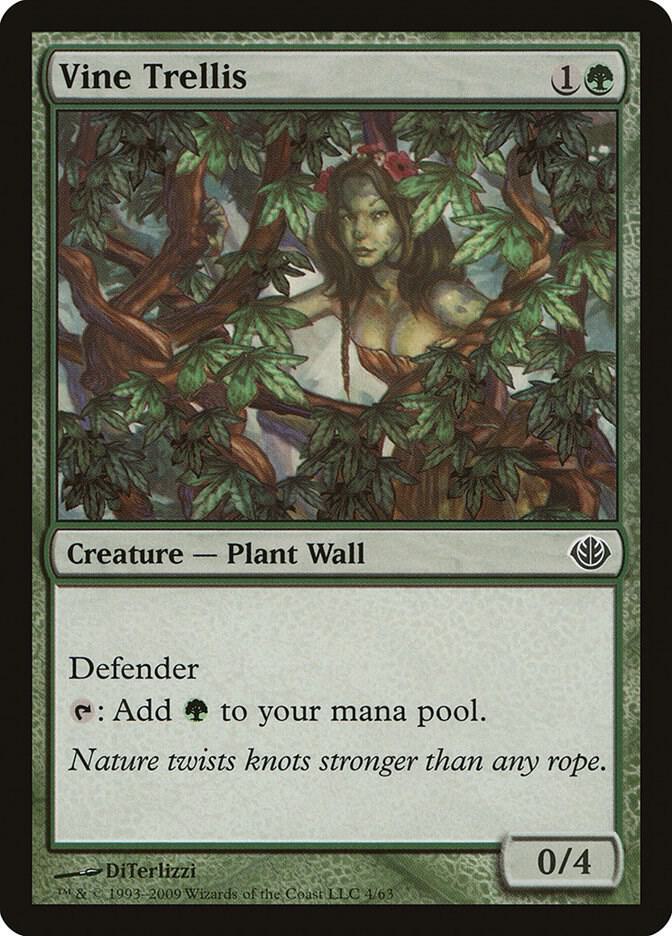 Vine Trellis 4/63 (Duel Decks: Garruk vs. Liliana)  | Good Games Modbury