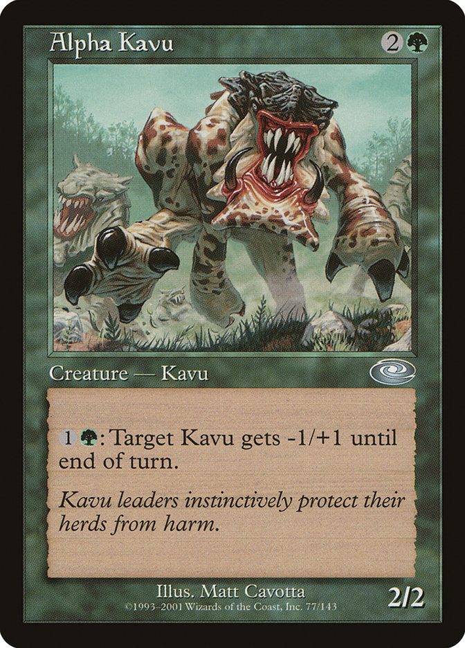 Alpha Kavu 77/143 (Planeshift)  - Foil | Good Games Modbury