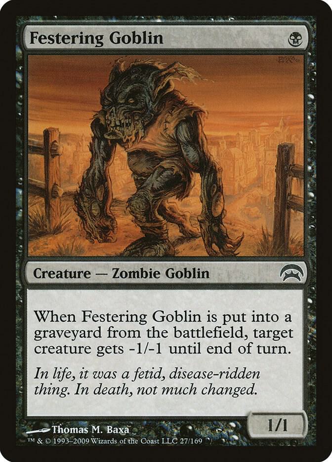 Festering Goblin 27/169 (Planechase)  | Good Games Modbury