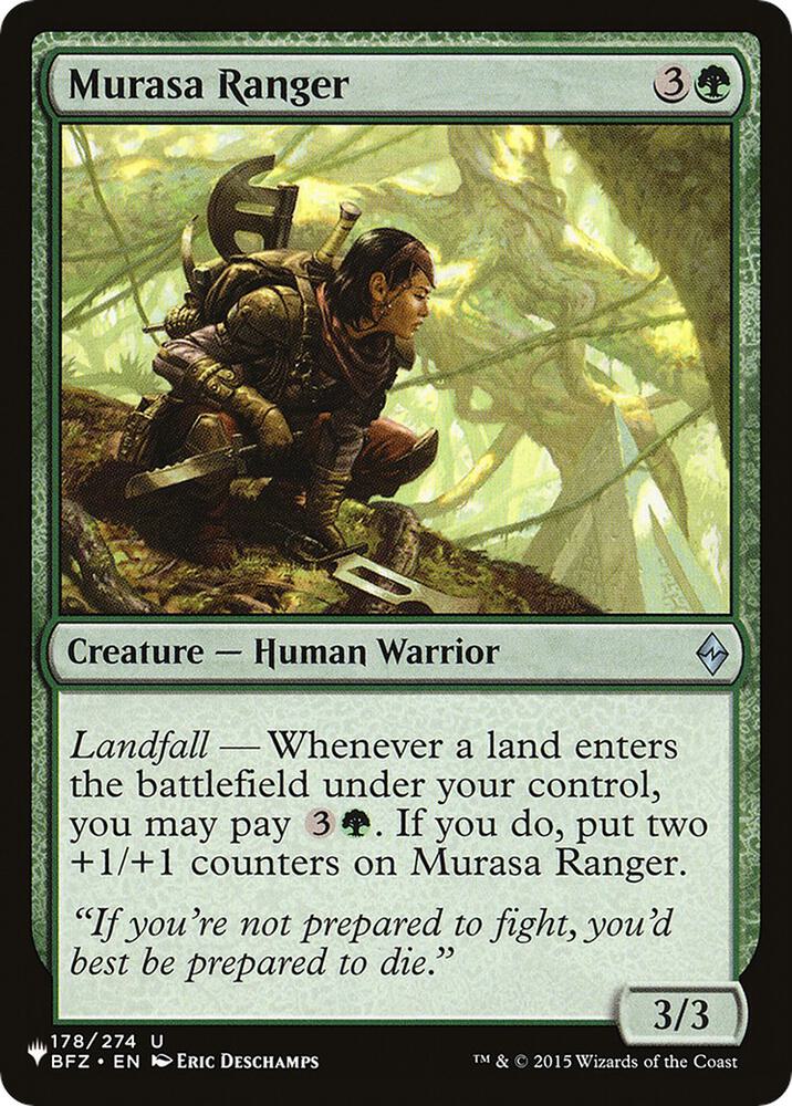 Murasa Ranger BFZ-178/5075 (The List Reprints)  | Good Games Modbury