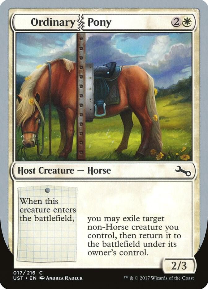 Ordinary Pony 17/216 (Unstable)  - Foil | Good Games Modbury