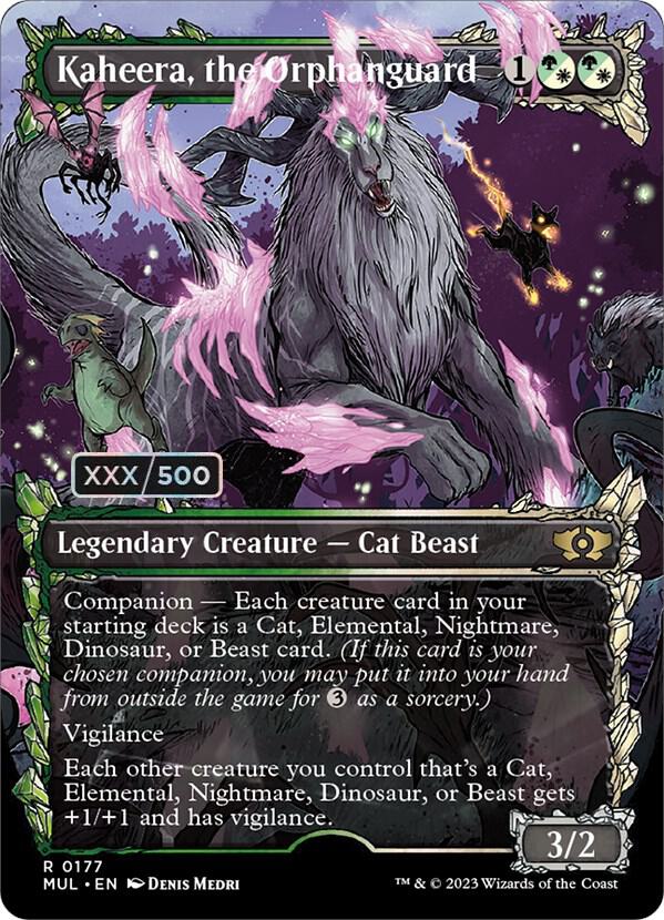 Kaheera, the Orphanguard Serialized 177z/261 (March of the Machine: Multiverse Legends)  - Double Rainbow Foil | Good Games Modbury